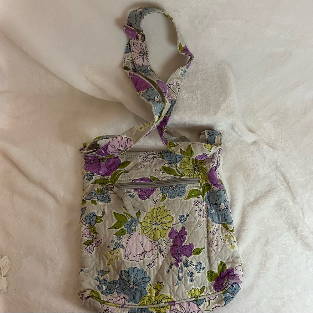Vera Bradley Crossbody Bag Handbag Floral Retired (2012) Watercolor Quilted